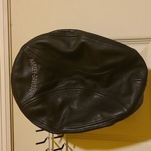 Leather beret